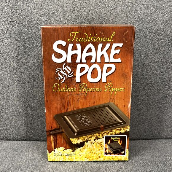 Wabash Valley Farms Traditional Shake Pop Outdoor Popcorn Maker Popper - Picture 1 of 8